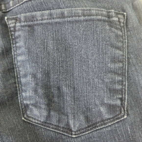 Flying Monkey Jeans Juniors 7 Blue Low Rise Denim Womens Skinny Leg Distressed - Picture 15 of 16